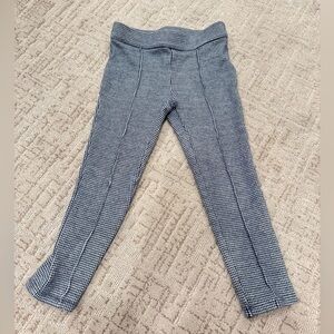 Janie and Jack Blue Checkered Leggings